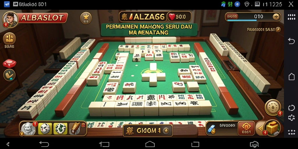 Tampilan gameplay ALBASLOT yang seru dan menarik.