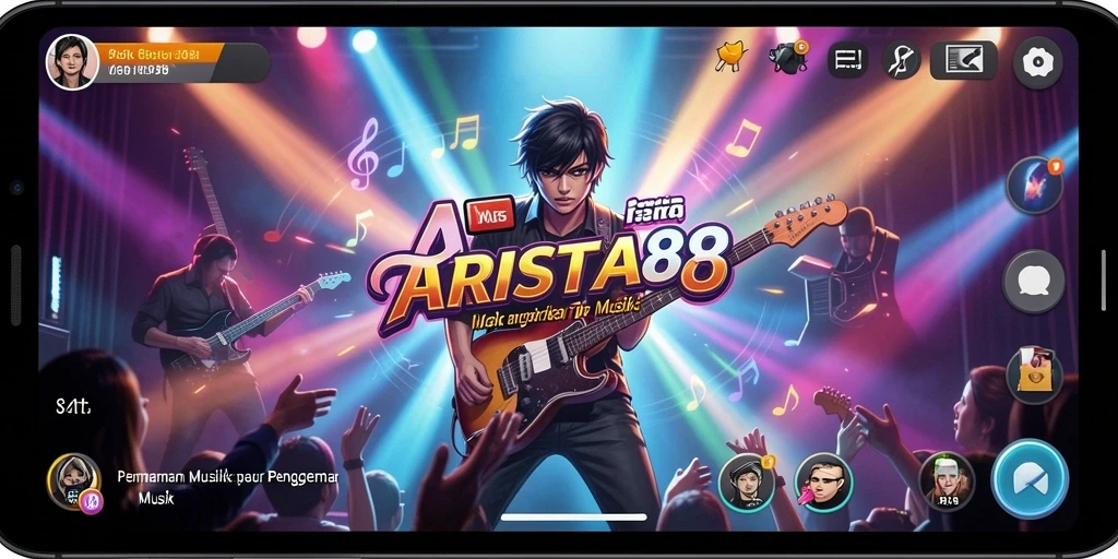 Tampilan gameplay ARISTA88 yang menarik dan interaktif.