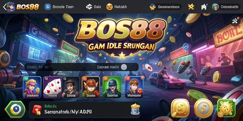 Tampilan gameplay menarik dengan karakter yang lucu.