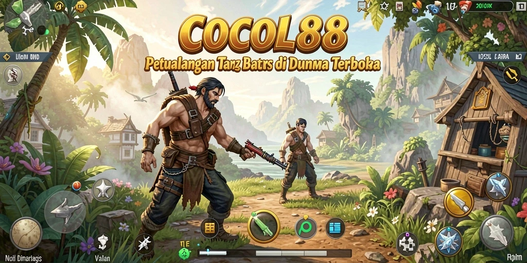 Gameplay mendebarkan di dunia terbuka COCOL88.