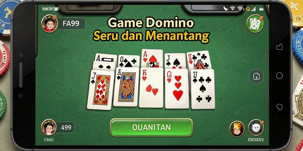 Tampilan gameplay seru dalam game Domino FA99.
