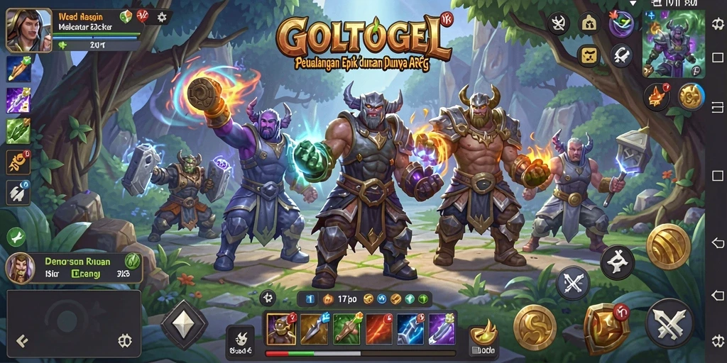 Gameplay menarik GOLTOGEL dalam dunia ARPG yang penuh tantangan.