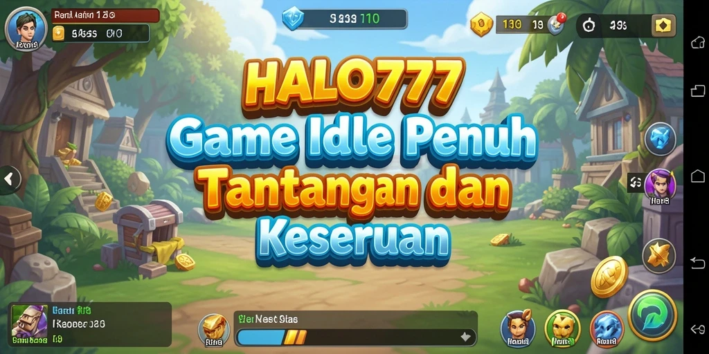 Tampilan gameplay HALO777 yang menarik dan menantang.