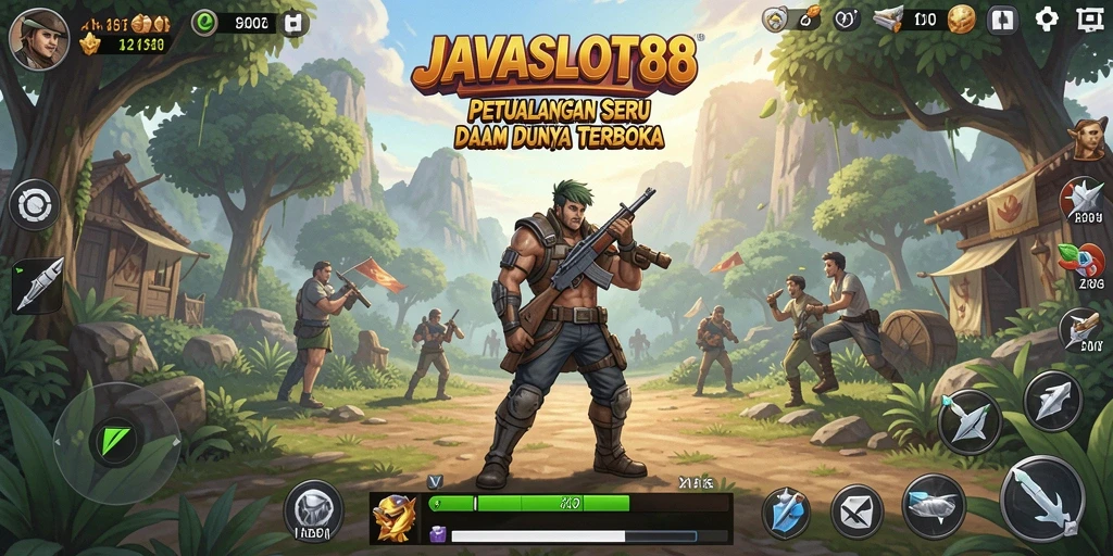 Tampilan gameplay seru dalam dunia terbuka JAVASLOT88.