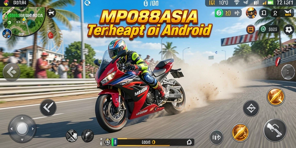 Tampilan menakjubkan dari balapan motor di MPO88ASIA.