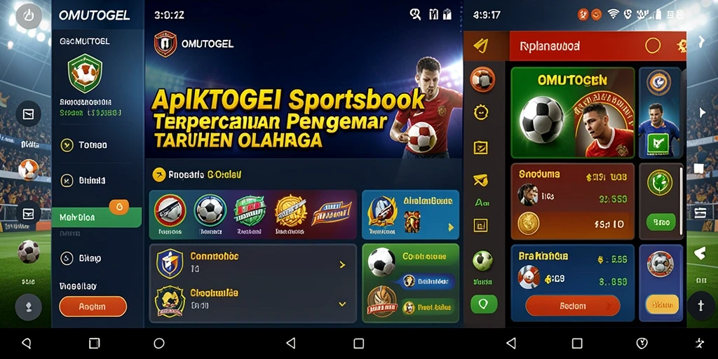Tampilan gameplay OMUTOGEL yang menarik dan interaktif dalam taruhan olahraga.