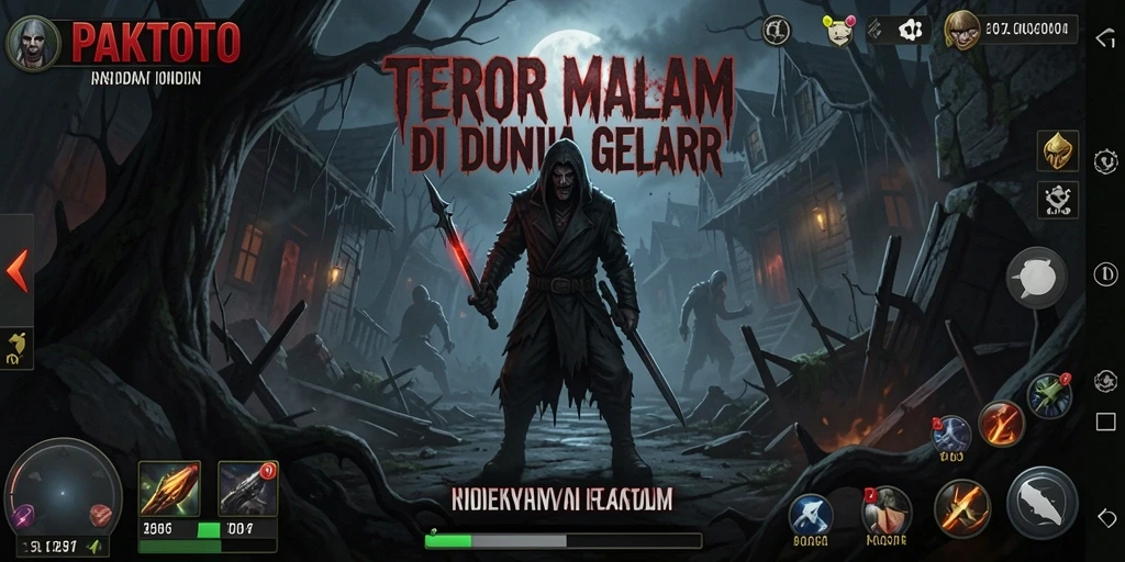 Tangkapan layar menampilkan momen menegangkan dalam PAKTOTO.