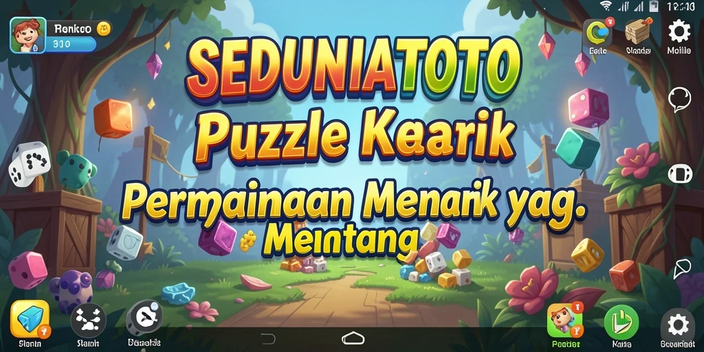 Tampilan gameplay SEDUNIATOTO yang memukau dan penuh tantangan.