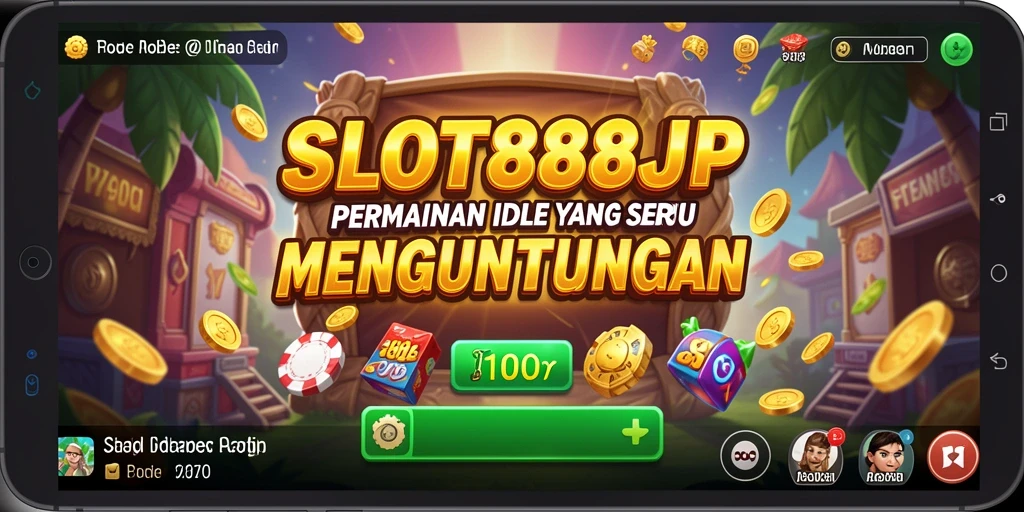Tampilan utama SLOT88JP dengan gameplay Idle yang menghibur.