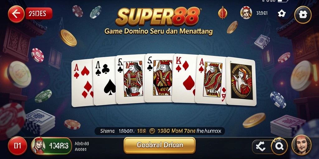 Gameplay menarik dalam SUPER88 dengan tampilan grafis yang menawan.