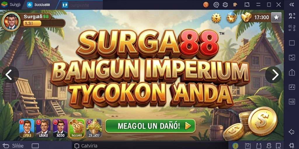 Tampilan gameplay menawan dari SURGA88 menunjukkan keseruan dalam membangun bisnis.